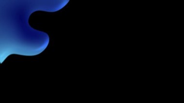 hareketli renkli sıvı boya. Renkli mermer sıvı dalgalar. Güzel sıvı sanat 3D Soyut Tasarım Renkli mermer video.