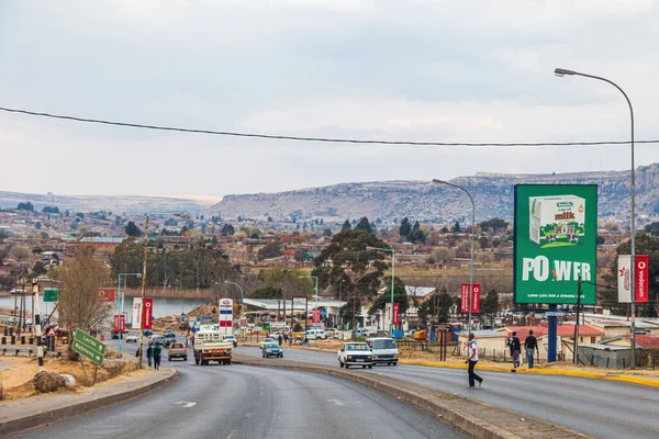 Utsikt Över Maseru Lesothos Huvudstad — Stockfoto