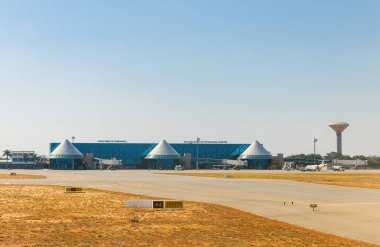 Victoria Falls Havaalanı 'nın ana terminali.