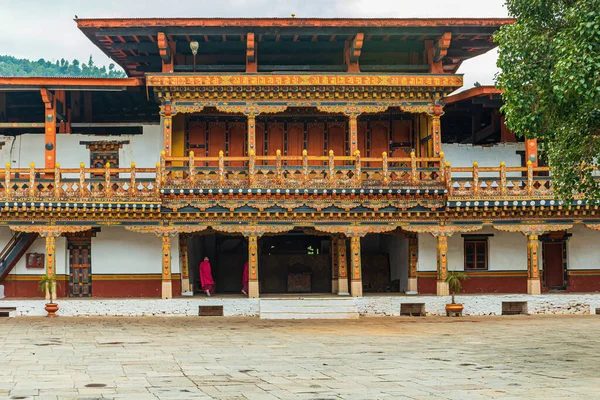 Famous Punakha Dzong Bhutan — Stock Photo, Image