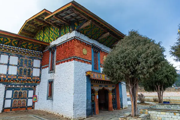 Jambay Lhakhang Dzong Bumthang — Stockfoto