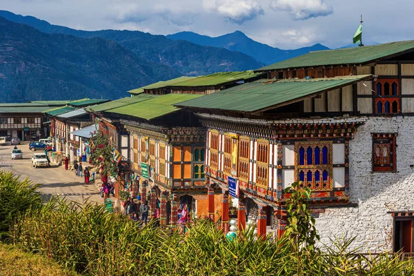 Blick Auf Die Stadt Mongar Bhutan — Stockfoto
