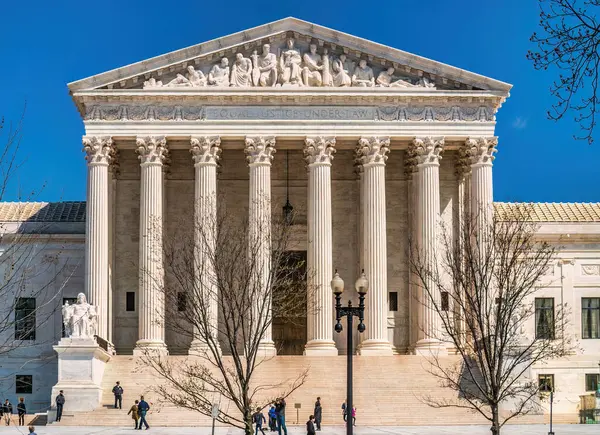 stock image The Supreme Court in Washington D.C.