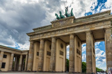 Berlin Brandenburg Kapısı. Tarihi Alman mimarisi