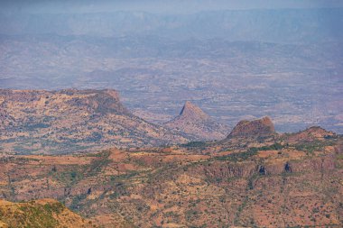 Etiyopya 'nın Afrika' daki manzarası