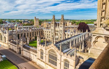 The Cambridge University and Kings College Chapel clipart