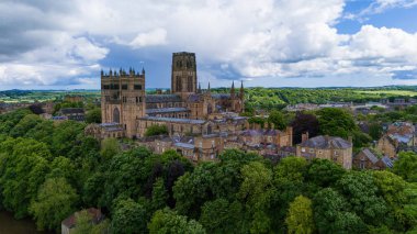 Durham Cathedral is a cathedral in the historic city center of Durham, England, UK. The Durham Castle and Cathedral is a UNESCO World Heritage Site since 1986.