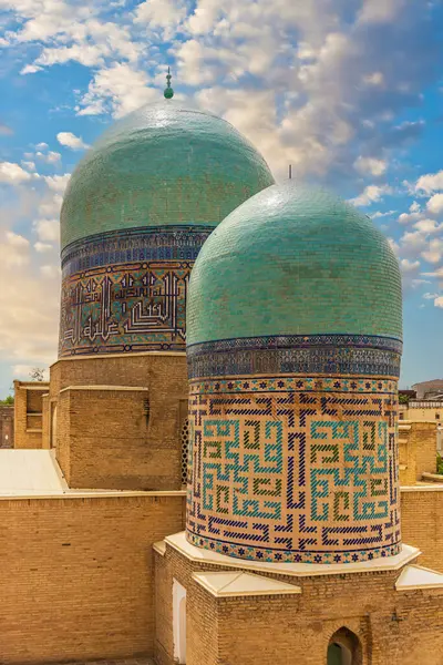 Stock image Shah-i-Zinda or Shah i Zinda is a mausoleum in Samarkand city