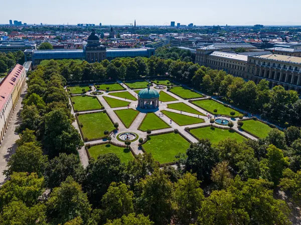 stock image The Hofgarten is a historic park near the old town of Munich