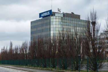 Airbus binası Toulouse, Fransa