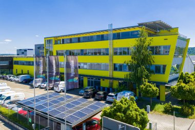 External shot of the Headquarters of the German rocket company HyImpulse Technologies.