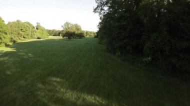Kendinizi bu büyüleyici dron görüntüsüyle kırsal kesimin sükunetine daldırın. Videomuz sizi yemyeşil çayırlarda huzurlu bir yolculuğa çıkarıyor.