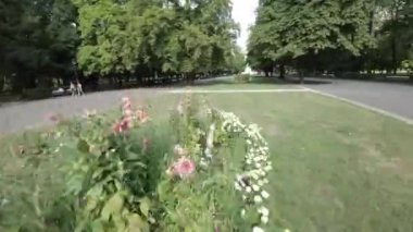 Polonya 'nın Warsaw azienki parkında birinci şahıs görüşlü FPV uçuşu, parkların yemyeşil bahçelerini, ağaçların oluşturduğu yolları ve sakin atmosferi gözler önüne seriyor. Video yüksek çözünürlüklü olarak çekilir ve