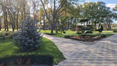 Parkın güzel manzarası