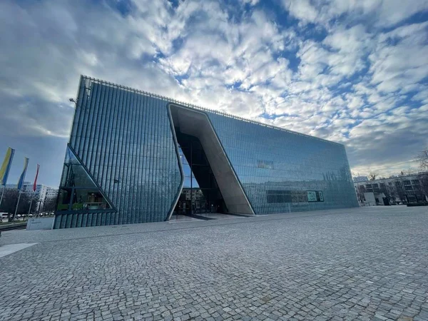 stock image modern building exterior. city architecture.