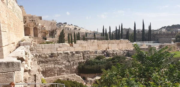 Jerusalem Israel Julho 2018 Vista Fachada Igreja Cidade Velha Athens — Fotografia de Stock
