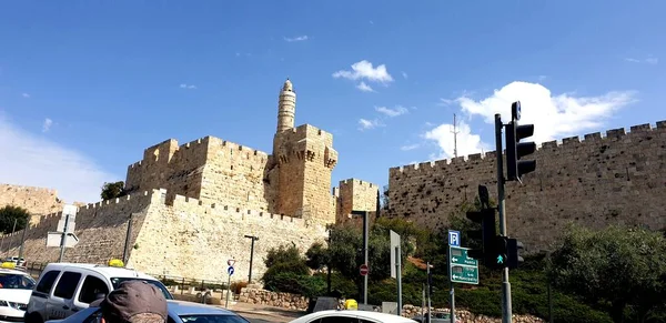 Vista Della Vecchia Gerusalemme Dall Alto — Foto Stock