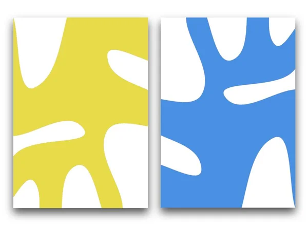 Abstracte Gebogen Achtergrond Template Collectie Deformed Patroon Trend Kleuren Hoge — Stockfoto
