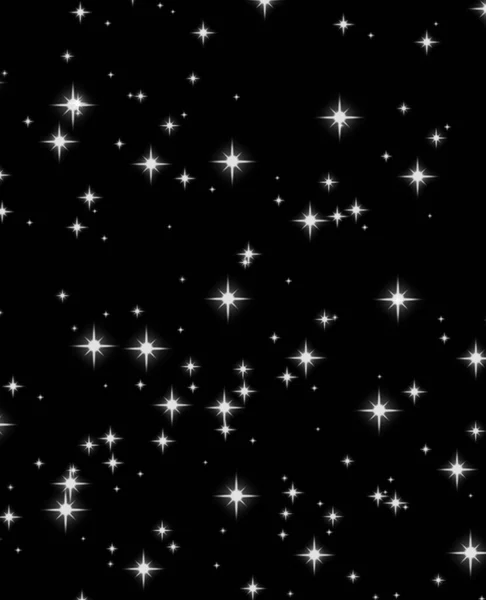 Padrão Estelar Estrelas Espaço Constelações Céu Noturno Ilustração Fundo Foto — Fotografia de Stock