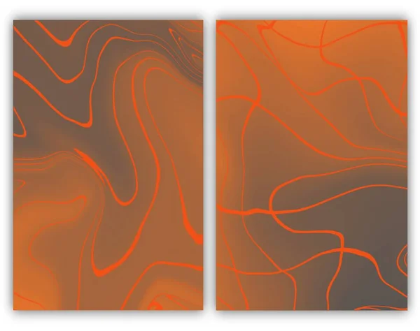 Vorlagen Kollektion Abstrakter Hintergrund Für Design Orangen Grautönen Hochwertiges Foto — Stockfoto