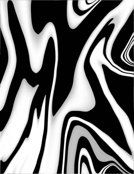 Abstrakter Gekrümmter Schwarzer Und Weißer Hintergrund Zebra Hintergrund Hochwertiges Foto — Stockfoto