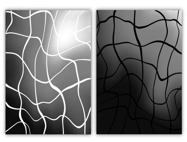 曲線をデザインするための白黒の背景 高品質の写真 — ストック写真