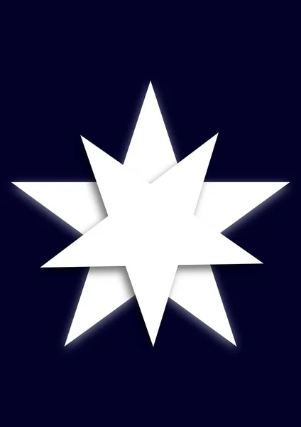 Csillag Ikon Illusztrációja Csillag Szimbólum Logó Kiváló Minőségű Fénykép — Stock Fotó