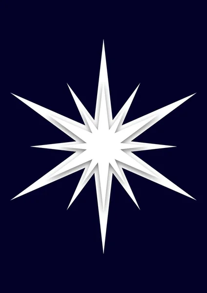Ilustración Del Icono Estrella Logotipo Del Símbolo Estrella Foto Alta —  Fotos de Stock