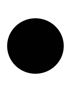 Siyah daire beyaz zemin üzerinde siyah ve beyaz renk. Yüksek kalite fotoğraf