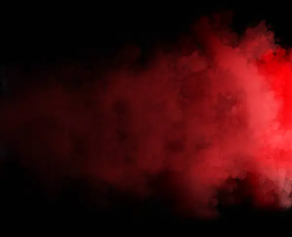 Абстрактный Фон Красный Дым Черном Фоне Высокое Качество Фото — стоковое фото
