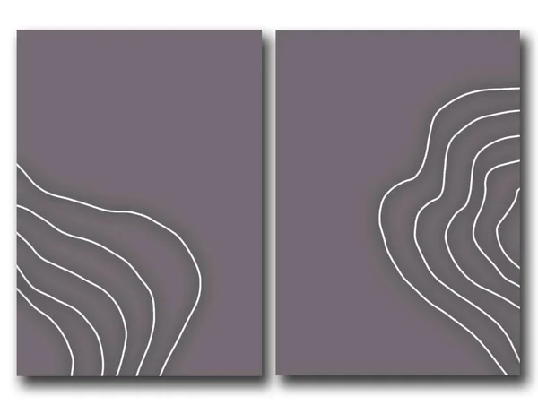 Abstrakter Hintergrund Für Design Geschwungene Weiße Linien Hochwertiges Foto — Stockfoto