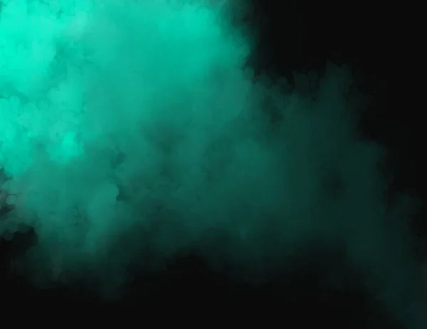 stock image Abstract smoke background, clouds in green, blue colors . High quality photo