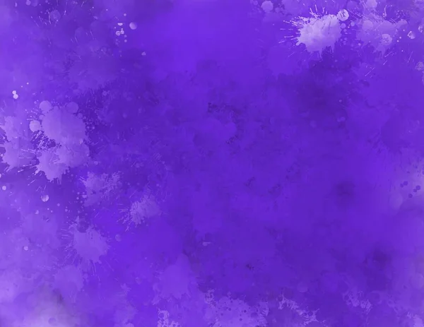 抽象的な紫色の青色のデザインのための水彩背景 高品質の写真 — ストック写真