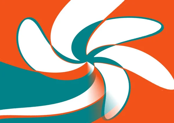Abstrakt Bakgrund För Design Orange Blå Färger Högkvalitativt Foto — Stockfoto