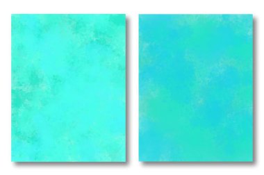 Suluboya arka plan dokusu. Şablon koleksiyonu. Turkuaz renklerde tasarım için soyut arkaplan. Yüksek kalite fotoğraf