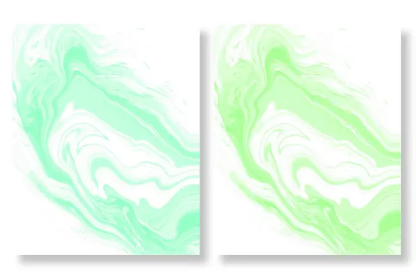 現代抽象カバーセット 最小カバーデザイン パステルグラデーション 抽象的な水彩の背景 高品質の写真 — ストック写真