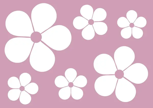 Flower icon set. Collection of minimalist flowers. illustration with flowers . High quality photo