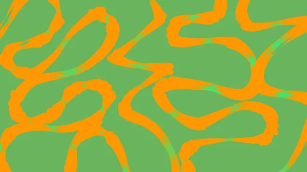 Modern abstract art design in green orange colors. Template for celebration, ads, branding, banner, cover, label, poster, sales. High quality photo