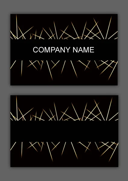 Black and gold luxury vip design template for business card, brochures, flyers, mobile, online services, emblems, logos. High quality photo