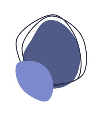 Çizgileri olan soyut serbest biçim şekilleri, ambalaj, logo, etiket, kimlik için çevre dostu sıvı şekiller. Yüksek kalite fotoğraf