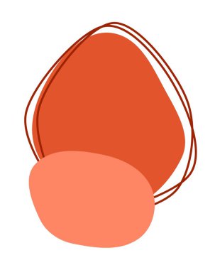 Çizgileri olan soyut serbest biçim şekilleri, ambalaj, logo, etiket, kimlik için çevre dostu sıvı şekiller. Yüksek kalite fotoğraf