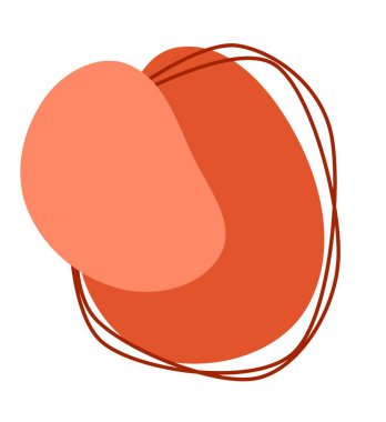 Çizgileri olan soyut serbest biçim şekilleri, ambalaj, logo, etiket, kimlik için çevre dostu sıvı şekiller. Yüksek kalite fotoğraf