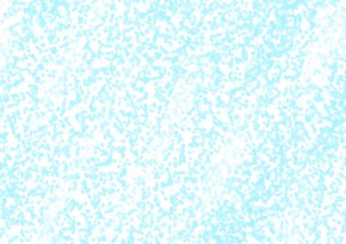 Beyaz zemin üzerinde açık mavi fırça darbelerinden oluşan yumuşak ve dağınık bir deseni olan soyut dijital doku. Tasarımın suluboya gibi bir etkisi var, yumuşak ve havadar bir estetik oluşturuyor. Yüksek kalite