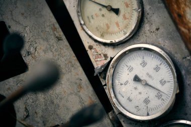 Kömür madenciliği makinelerinin eski hız göstergesi