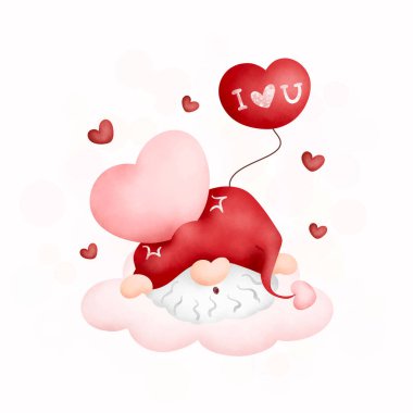 Sevgililer günün kutlu olsun. vektör çizim.