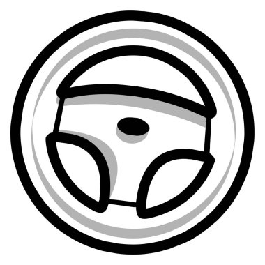 Direksiyonun çizim vektörü grafiği logo tasarımı için iyi