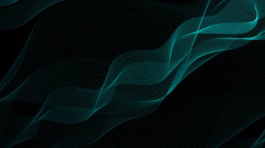 soyut dalga arkaplan vektör çizimi duvar kağıdı tasarımı için uygun