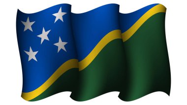 Süleyman adasında bayram günü veya olay posteri tasarımı için uygun bayrak tasarımı çizimi