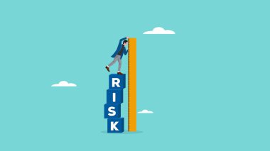 Ticari risk illüstrasyonunu ölçmek için bir iş adamının risk zekasını cetvel, etkili risk yönetimi, değerlendirme ve kontrol konsepti ile ölçmesi, iş risk kavramını analiz etmesi,