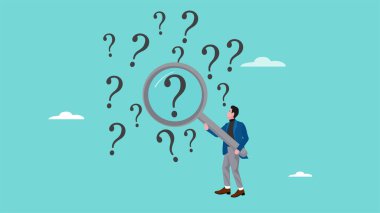 Sorunların ya da usulsüzlüklerin analizi, bir sorunun temel nedenini araştırmak, bir sorunun çözümünü aramak, iş adamının büyüteçle soru işaretini analiz etmesi